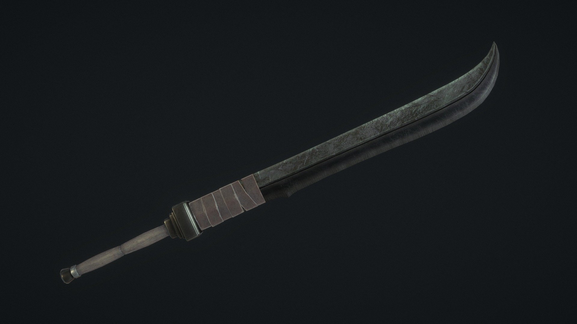 Orcish Ebony Greatsword - Buy Royalty Free 3D model by nox_xrt [735aa7f ...