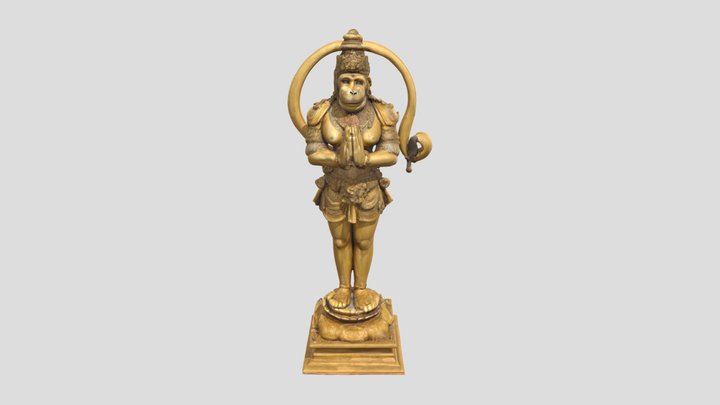 Hanuman 3D model 3D Model