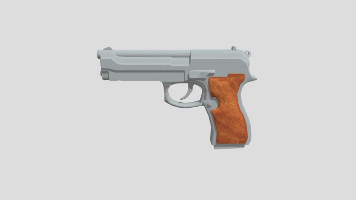 GUN SUBSTANCE FILE 3D Model