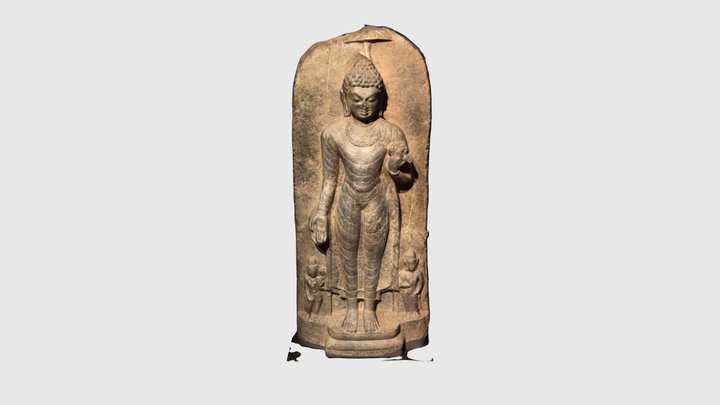 Buddha 10 Century, India 3D Model