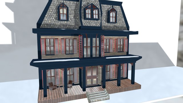 Victorian House Assignment 3D Model