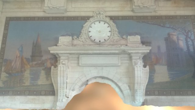Mosaique du port, gare de La Rochelle