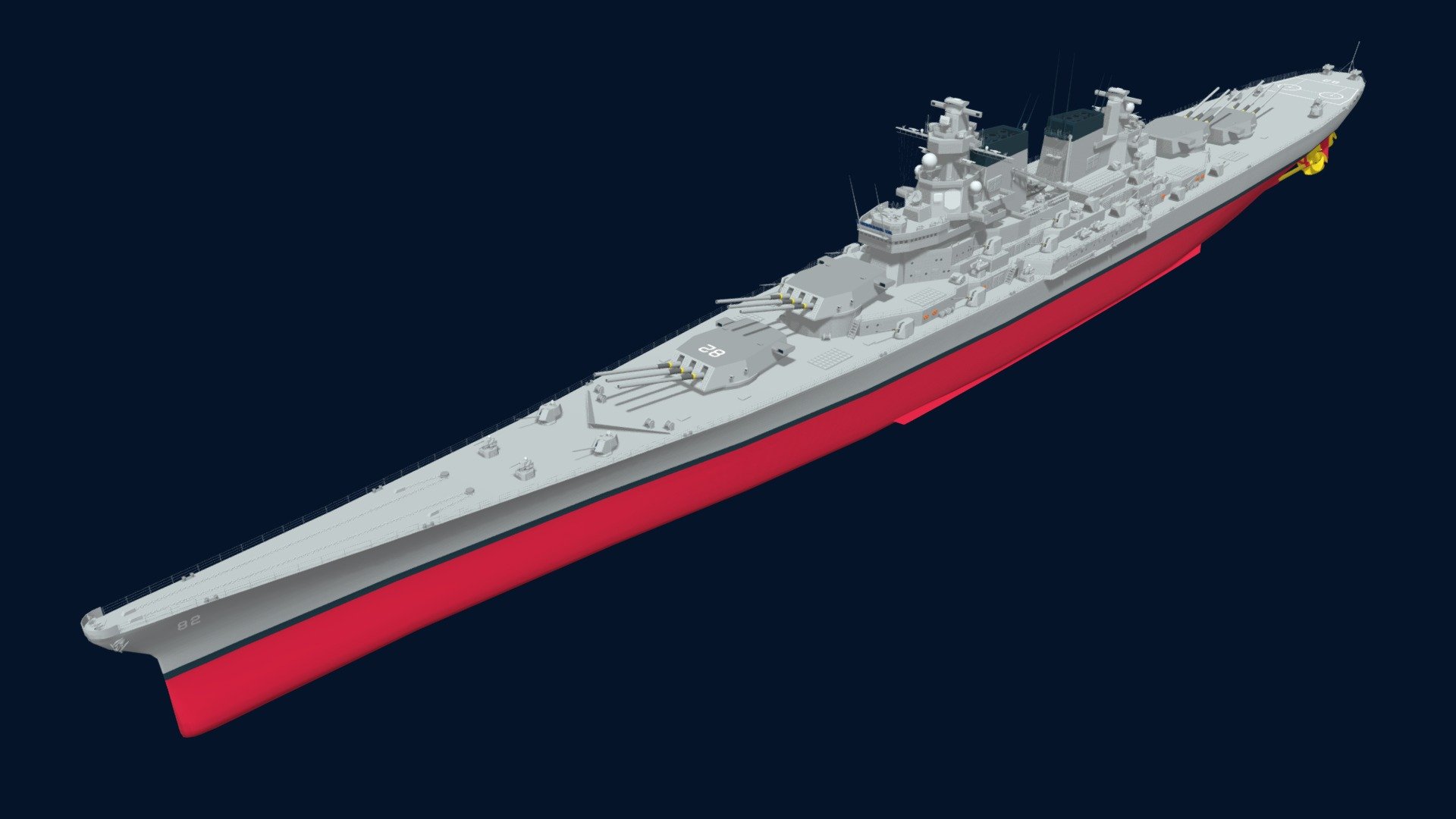 Sd Model Makers Battleship Models Montana Class Battleship Models | My ...