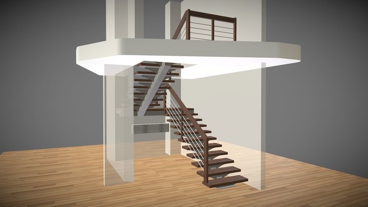 Певчее монокосоур ригели 3D Model