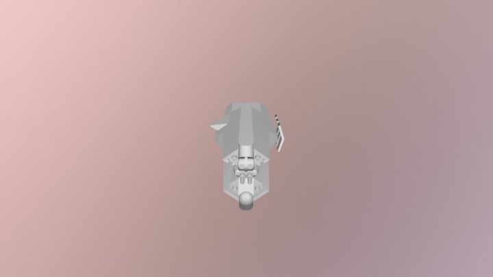 M Destroyer V001 3D Model