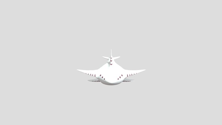 Shark attack animation 3D Model