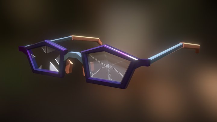 Broken Glasses [#5] 3D Model