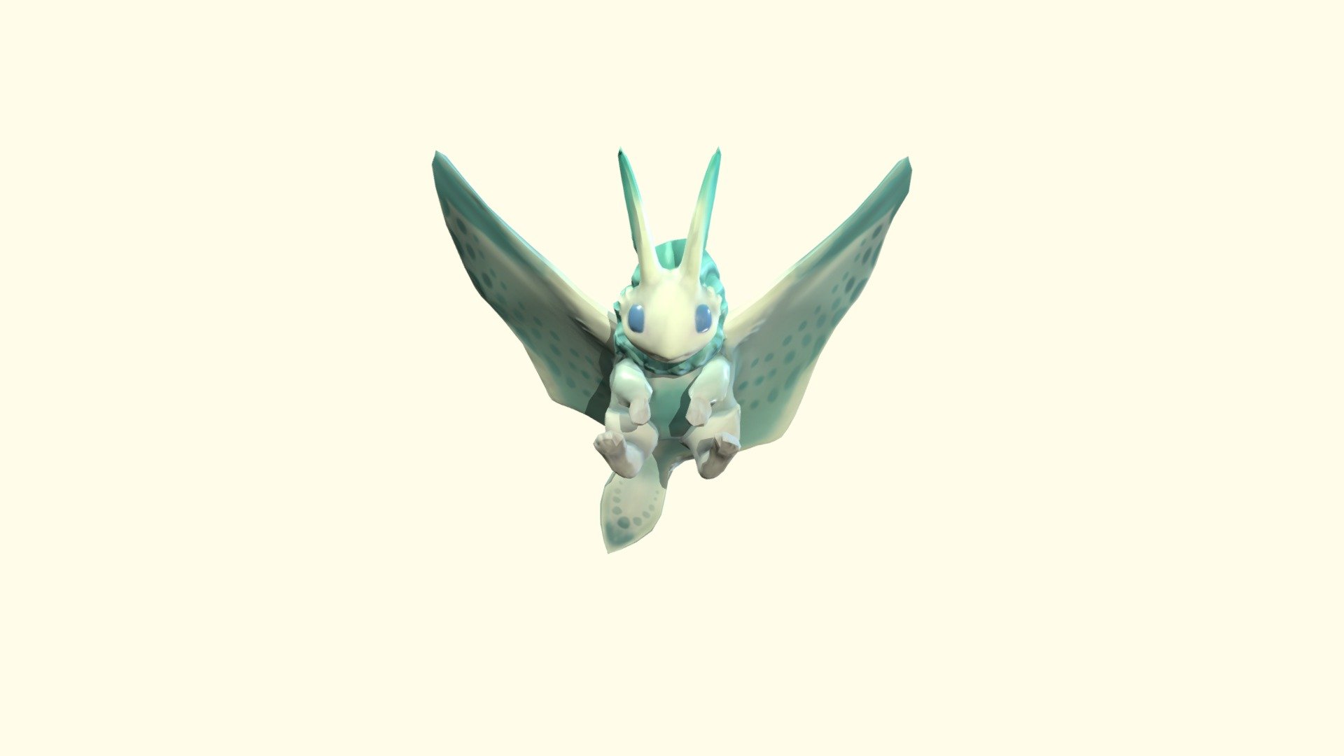 Flying Rabbit - 3D model by claclapra [7360c79] - Sketchfab