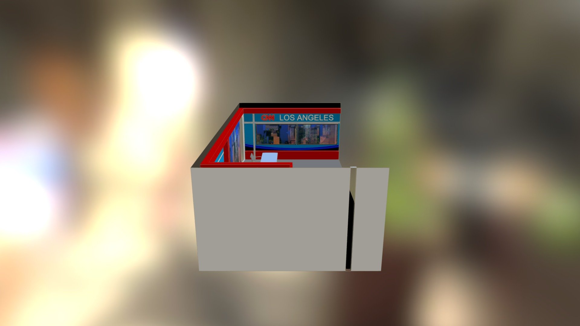 CNN LA - 3D model by nznewswatch [7360fae] - Sketchfab