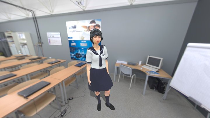 Ash-II-Salor-New-Obj-Mixamo-Animation 3D Model