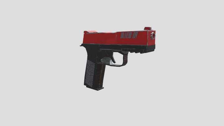 HNS Handgun 3D Model