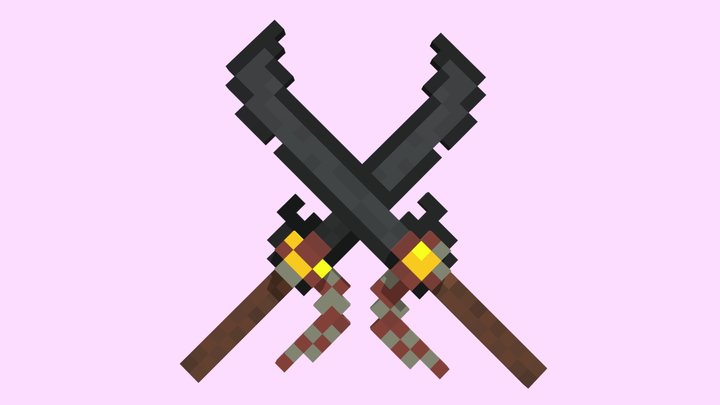 Demon King's Daggers 3D Model