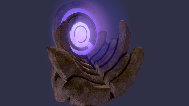 Old Portal 3D Model
