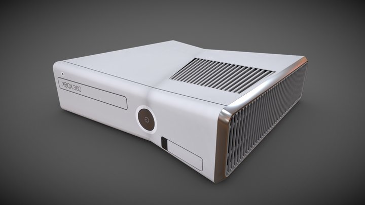 Xbox 360 3D Model