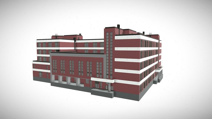 Building_001 3D Model