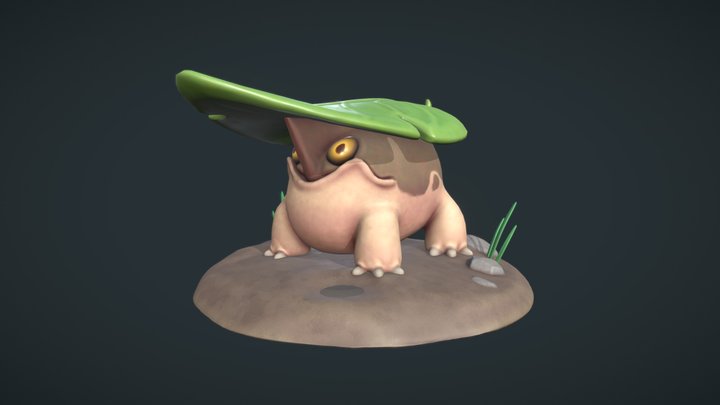 Leaf Dragon 3D Model
