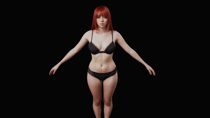 RedHead 3D Model