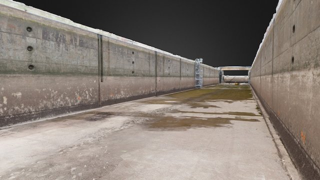 Duwvaartsluis Wijnegem 3D Model