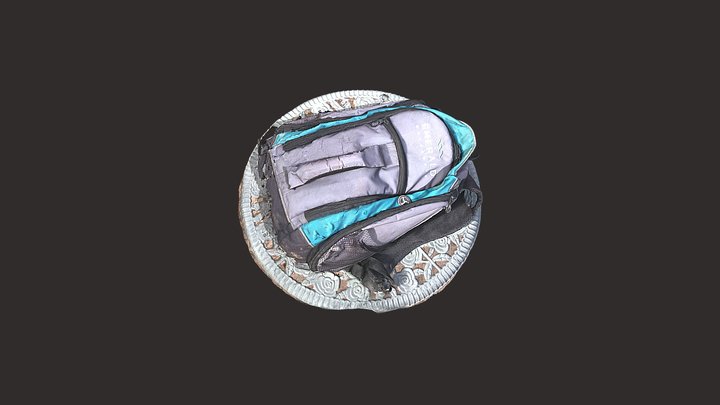 Rucksack 3D Model
