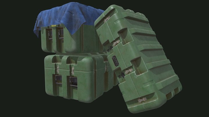Military Case 3D Model