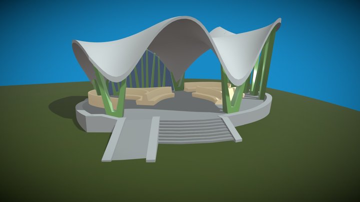 Pérgola 1 3D Model