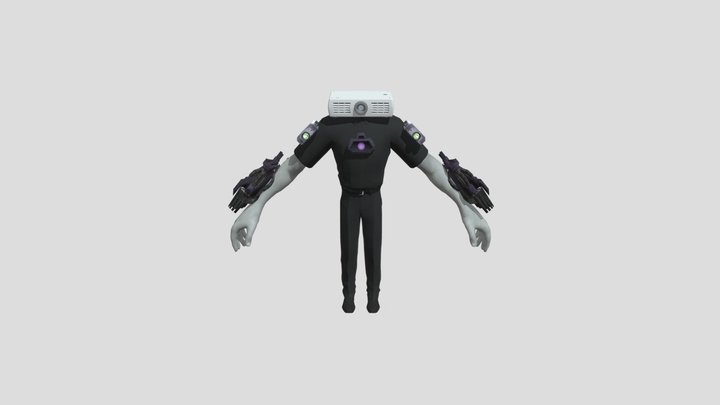Titan_projector_man 3D Model