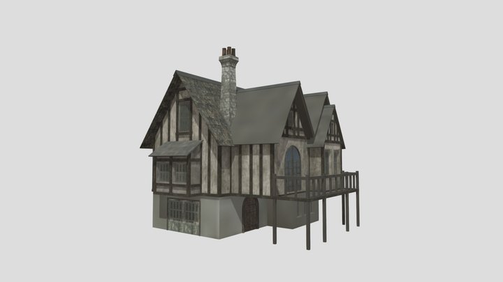 Fishing Village House – Gratis 3D-model STL