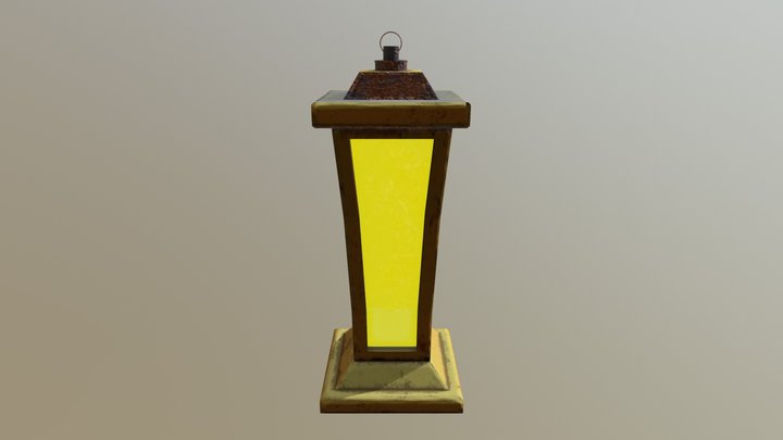 Fantasy Lantern 3D Model