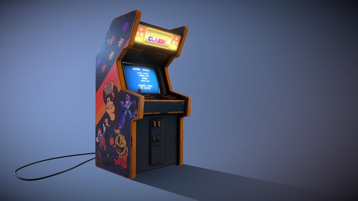 The Classic Arcade 3D Model