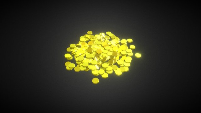 Coins!!! 3D Model