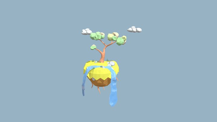 Tree-Scene 3D Model