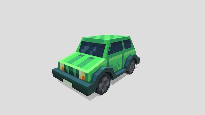 Mini Car 3D Model