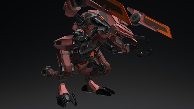 Mecha Chogath 3D Model