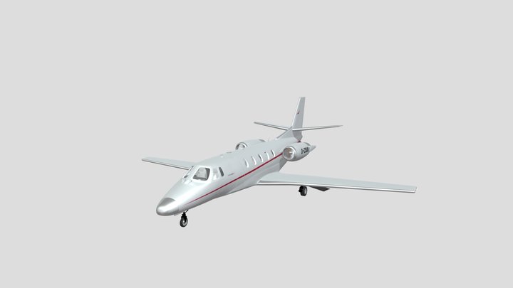 Cessna Citation XLS - Aircraft 3D Model
