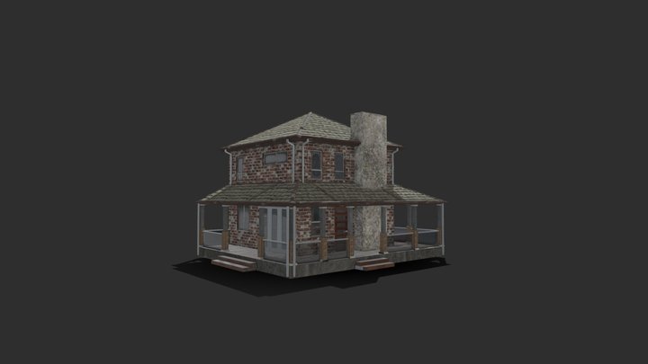 HOUSE [LOWPOLY] 3D Model
