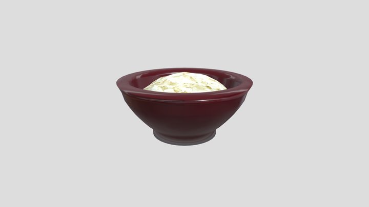 Bowl Of Rice – Kostenloses 3D-Modell STL