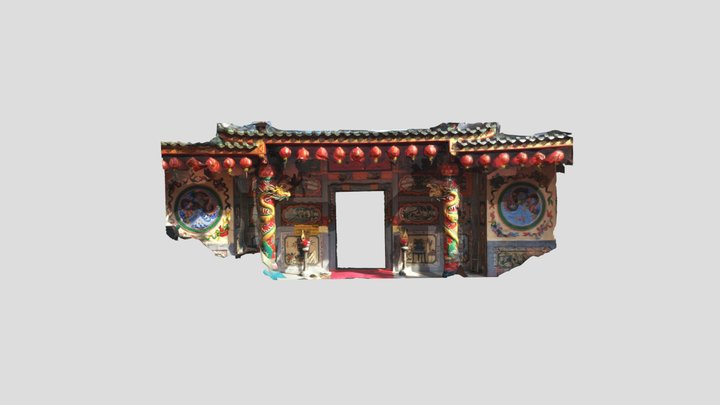 CHINESE SHRINE DTS D8 3D Model