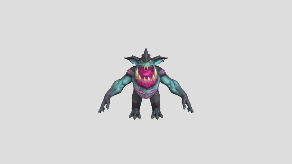 Little Monster Rigged Lowpoly