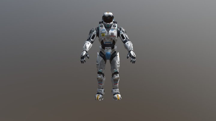 Halo 3D Model
