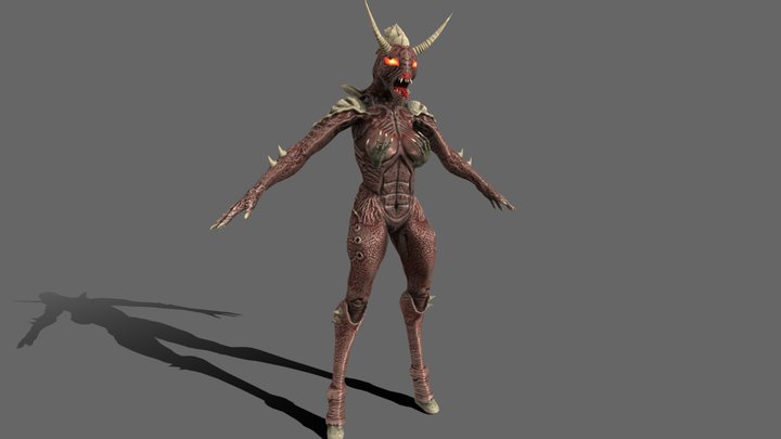 Galactic Creature 02.9 3D Model