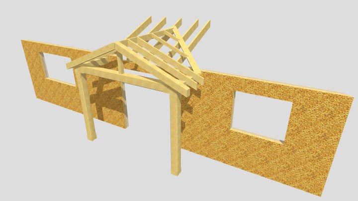 Porch 3D Model