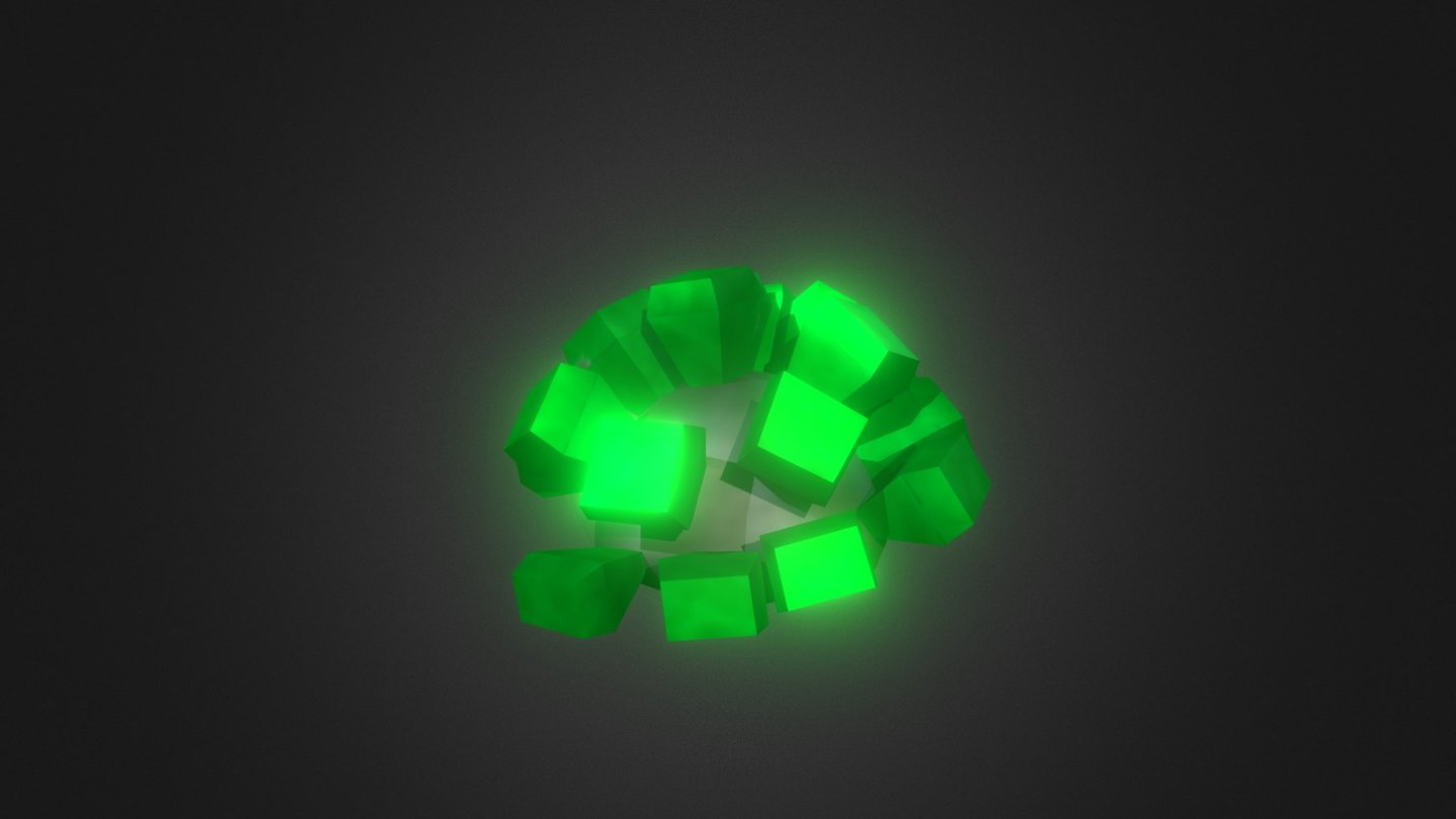 LowPoly Mineral Crystal