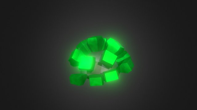 LowPoly Mineral Crystal