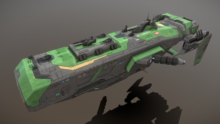 Battlecruiser 3d Models Sketchfab