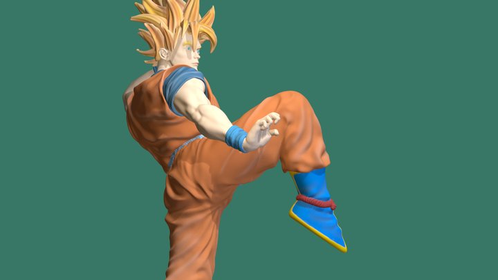 Dragon Ball (Goku) 3D Model