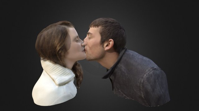 love a kiss 3D Model