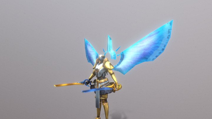 Gabriel Judge of Hell Apostate of Hate 3D Model