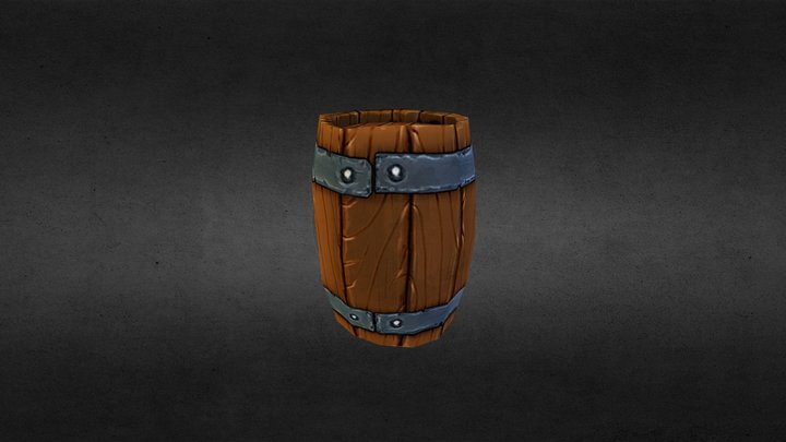Barrel 3D Model