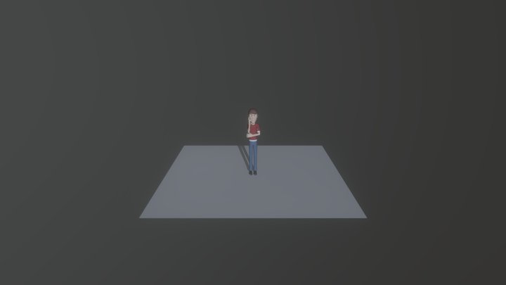 Interested animation 3D Model