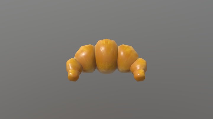 Croissant 3D Model